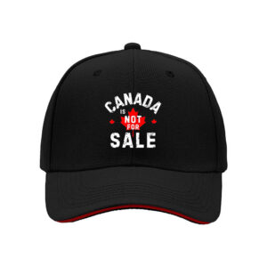 Canada Not For Sale Maple Leaf Hat Men Patriotic Gift for Canada Day Summer Outdoor Wear