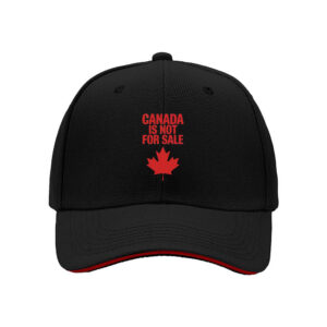 Canada Is Not For Sale Maple Leaf Hat Men's Baseball Cap Patriotic Gift for Canada Day Independence Celebration
